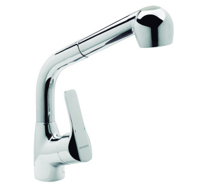 K8 Single-lever sink mixer with pull-out spray